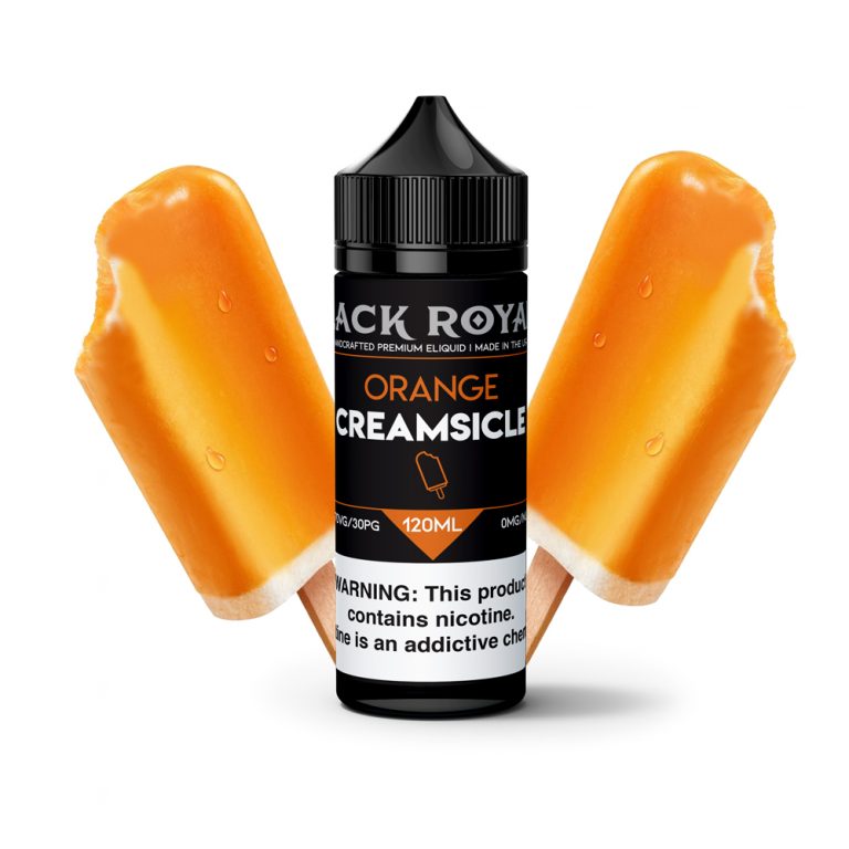 Orange Creamsicle ELiquid Vape Juice Black Royale Juice Co.